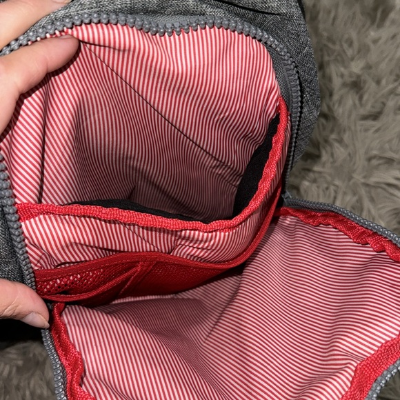 Herschel Backpack-Gray Tweed-Large Sz-Multi Compartment - Picture 13 of 16